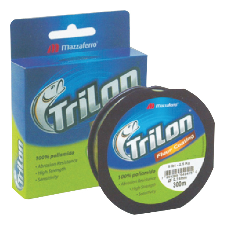 [GM-15HILONY838MA] HILO DE PESCA TRILON FLUORCOAT. GRIS 300MX.33MM