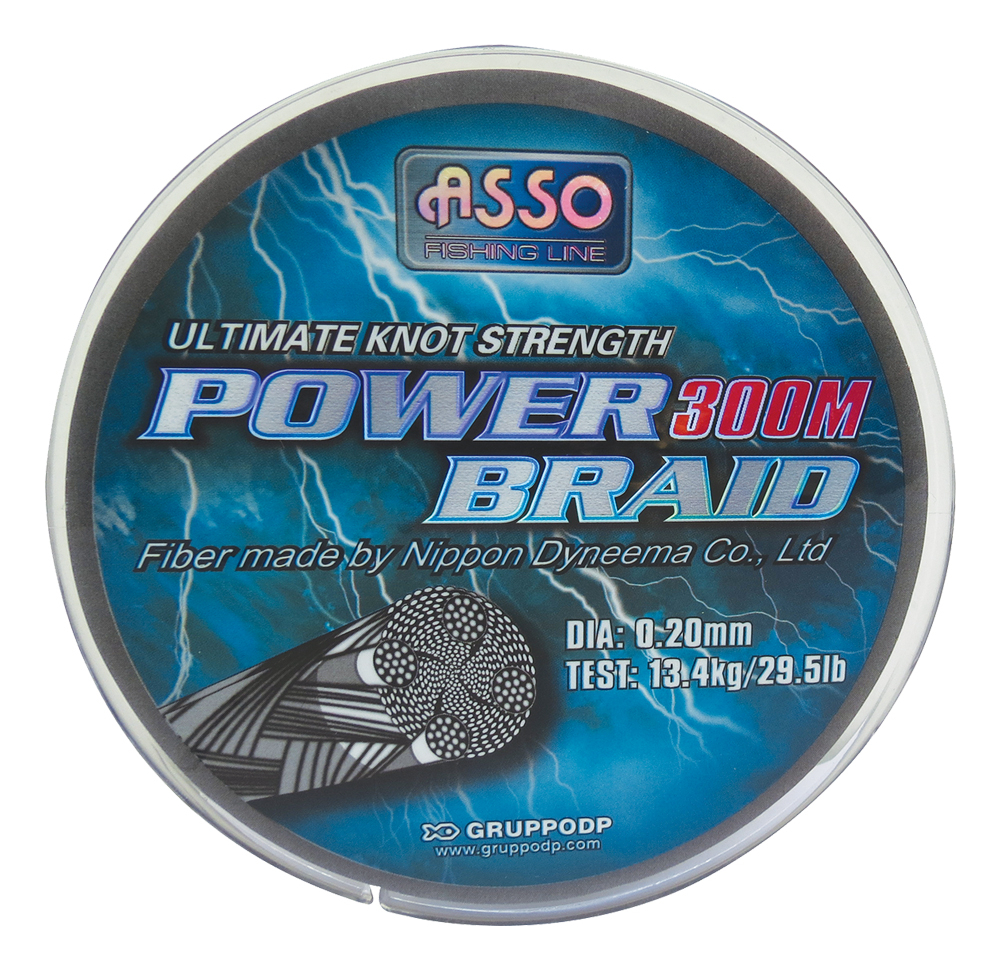 [GM-15HILONY944GI] Línea de Pesca Trenzada Power Braid 0.50mm 100m