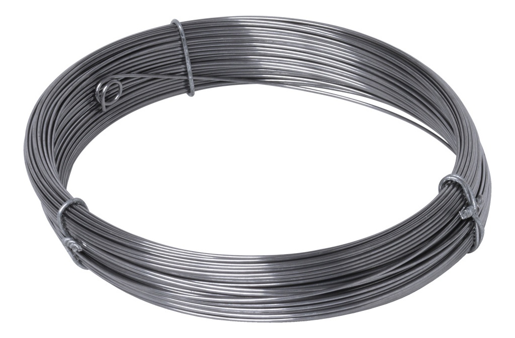 ALAMBRE DE ACERO BWG-18 1.24MM ROLLO C/100 GRS