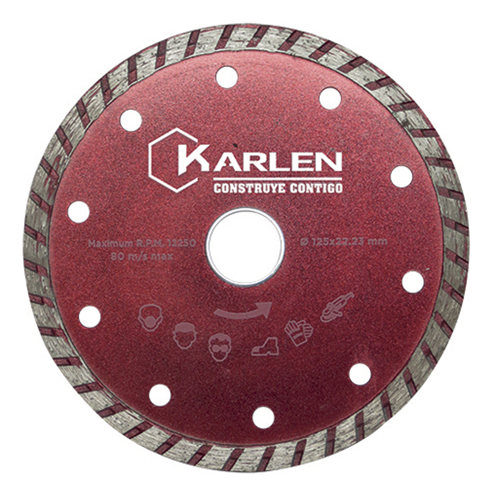 SIERRA CIRCULAR DE DIAMANTE TURBO 125/TURB