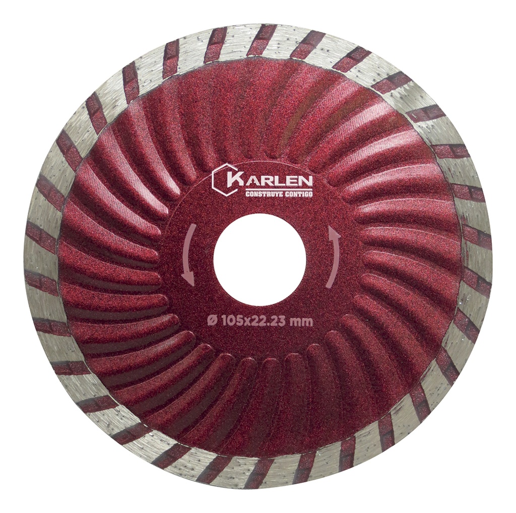 SIERRA CIRCULAR DE DIAMANTE TURBO 125/TURB-HG