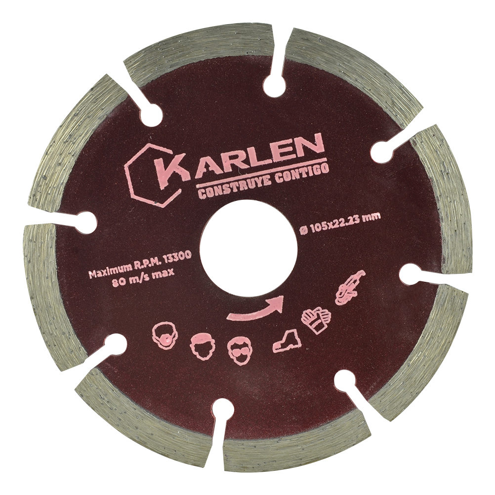 SIERRA CIRCULAR DE DIAMANTE SEG. COMERCIAL 110/SEGM