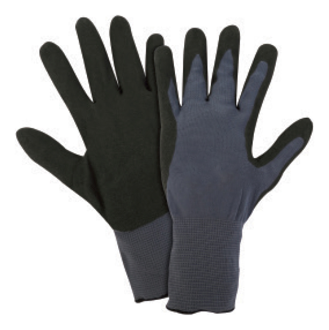 Guantes Recubiertos de Nitrilo Gde N-117G
