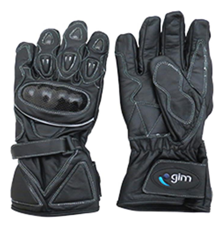GUANTES PARA MOTOCICLISMO T-G NEGROS MB-210