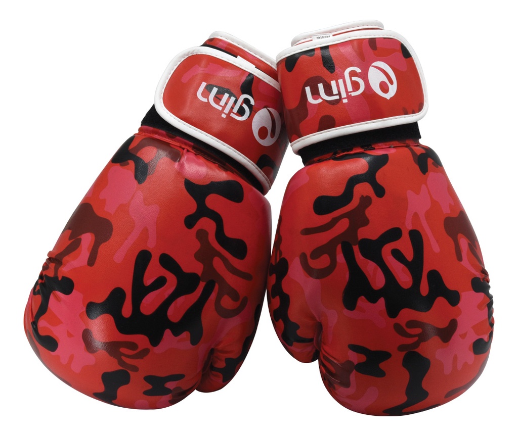 GUANTES PARA BOXEO PIEL SINTETICA 12 OZ ROJO