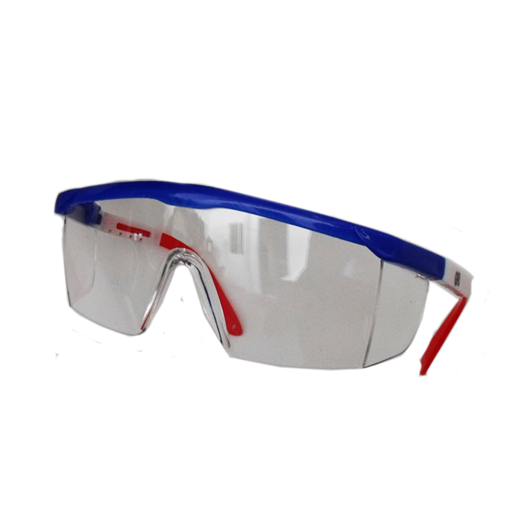 [GM-14SEGURI089CH] GAFAS PROTECTORAS TRANSPARENTE CEJA AZUL SG-007