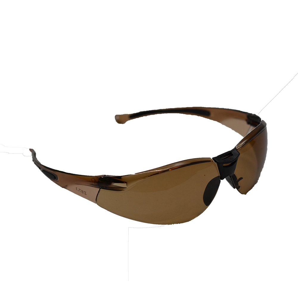 GAFAS PROTECTORAS ULTRALIGERAS COLOR CAFE SG-011