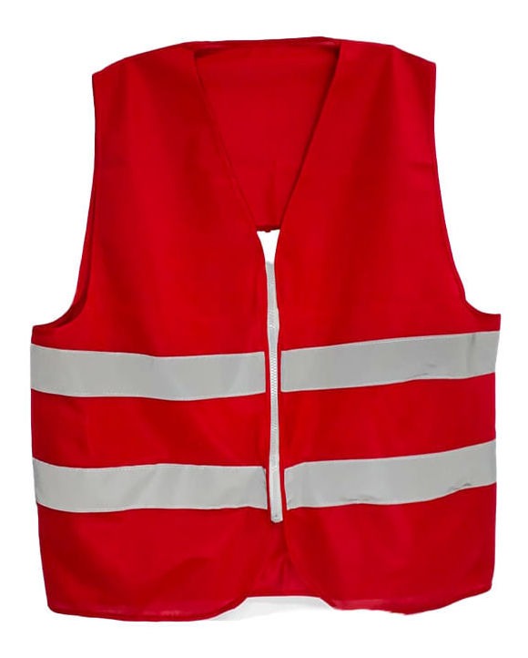 [BE-727022] Chalecos de Seguridad de Gran Visibilidad Rojo Weisco.mx