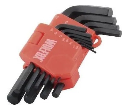 Jgo 10 Llaves Allen Mm Tcf Wf0575