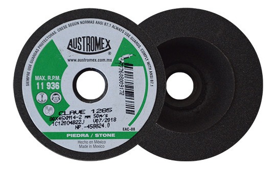 Copa Abrasiva Austromex Aux1285 Clásica Tipo 11 M14-2 50m/s