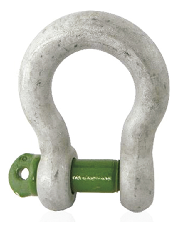 Grillete Reforzado Perno Verde G-4161 11X13MM