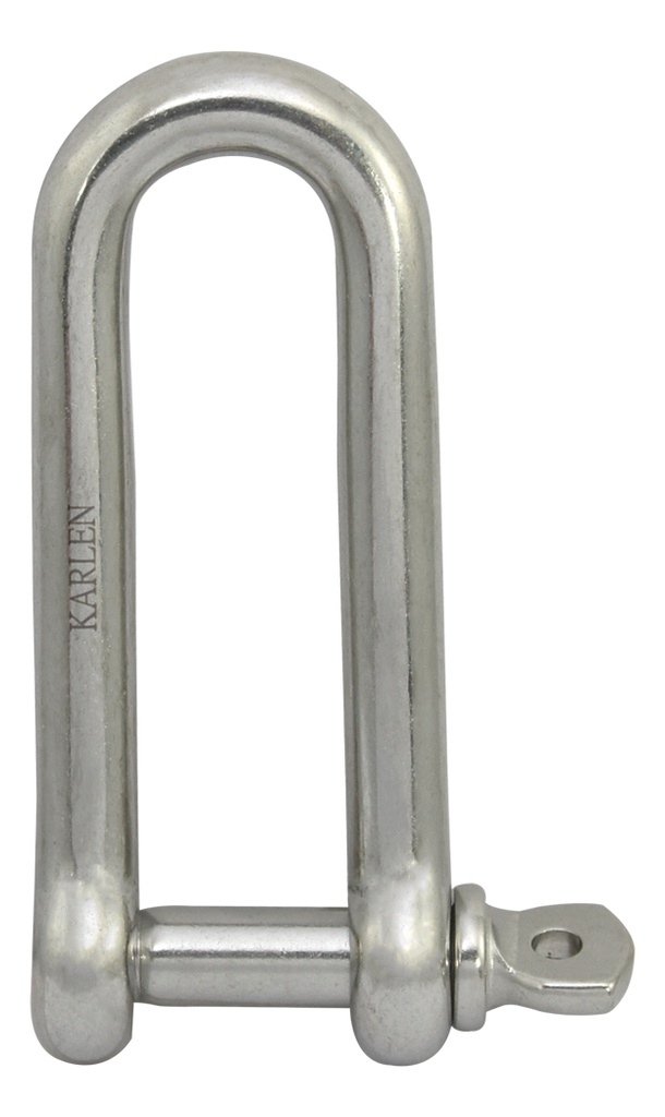 Grillete Inoxidable Largo SS304 8X8X60MM MS0107