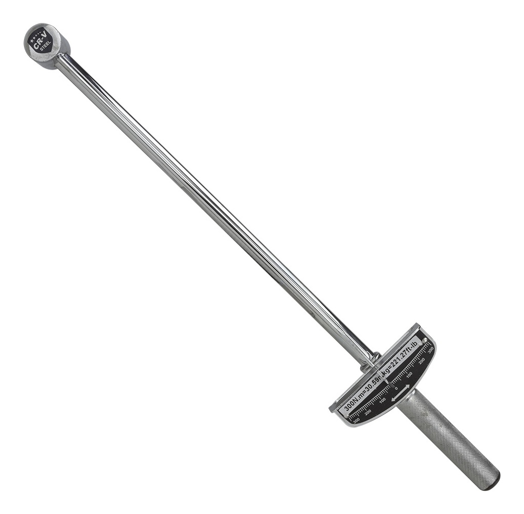 LLAVE DINAMOMÉTRICA DE TORSION 300 Nm TW12300