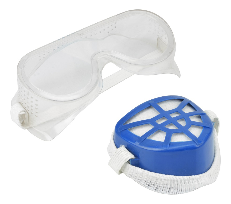 Goggle de Seguridad + Mascarilla de Protección (Combo)