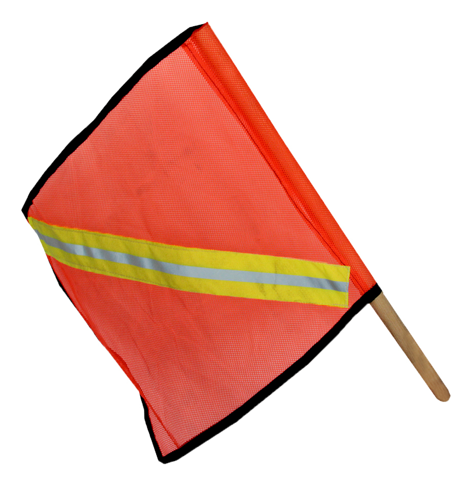 BANDEROLA DE MALLA CON REFLEJANTE