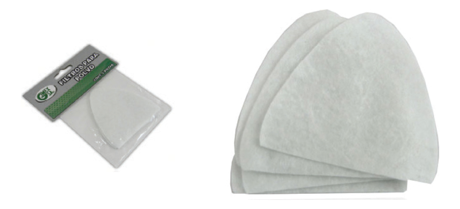 FILTROS PARA POLVO M-005B/F (5 PIEZAS)