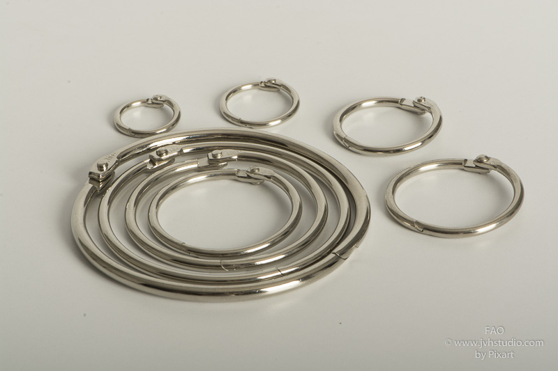 Argolla Abatible de 3 Pulgadas 100/500 Pz