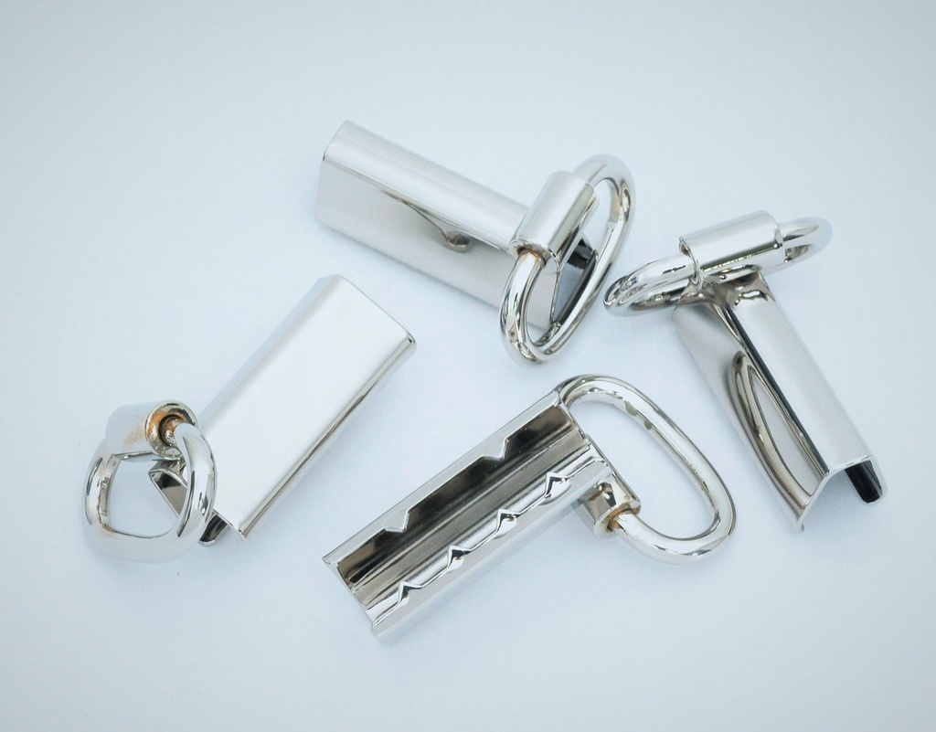 Porta Asa Nickel Brillo 200 Pz