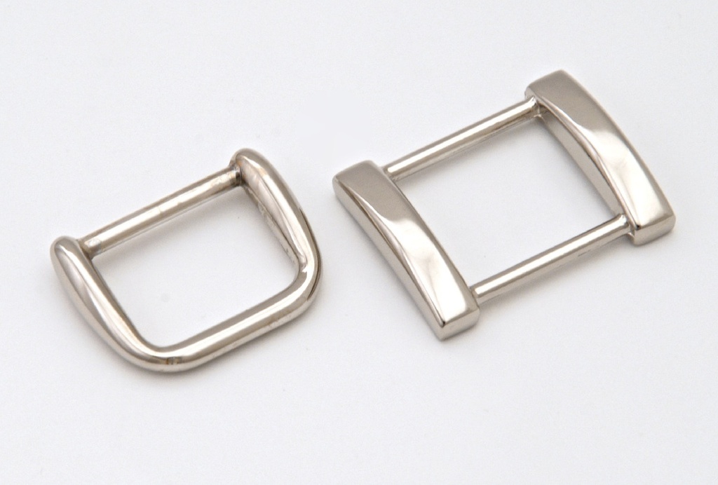 PORTA ASA DOBLE ACABADO NICKEL BRILLO 200 PZ