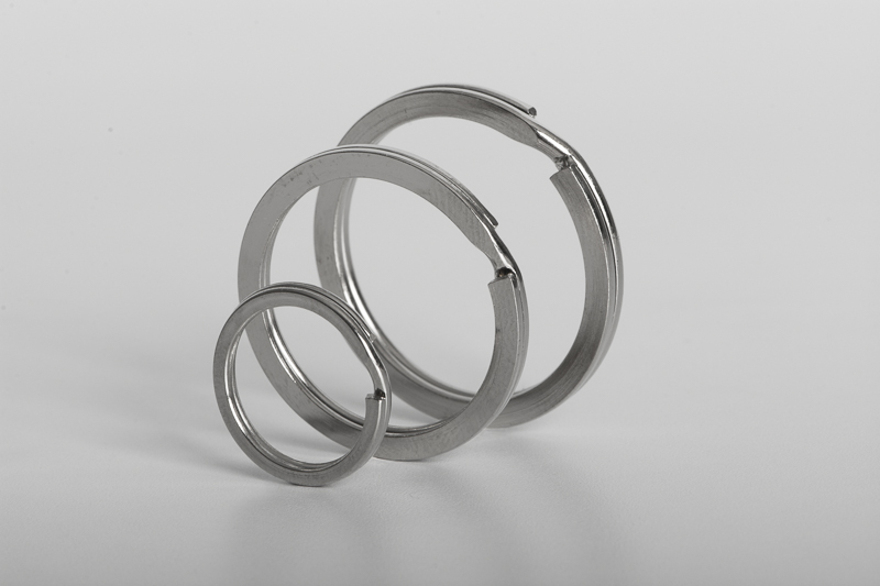 ARGOLLA PLANA PARA LLAVERO 1" NICKEL BRILLO 500/5,000 PZ