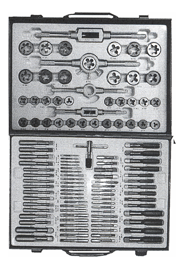 TERRAJA PARA TORNILLO MM/STD 10-117-001 (110 PIEZAS)