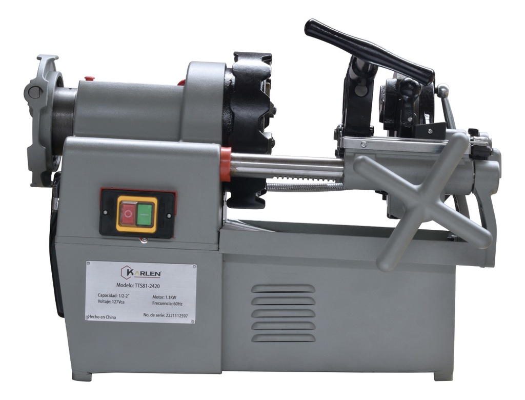 MAQUINA TERRAJADORA 1/2-2"NPT/BSPT 1.1KW TTS81-2420