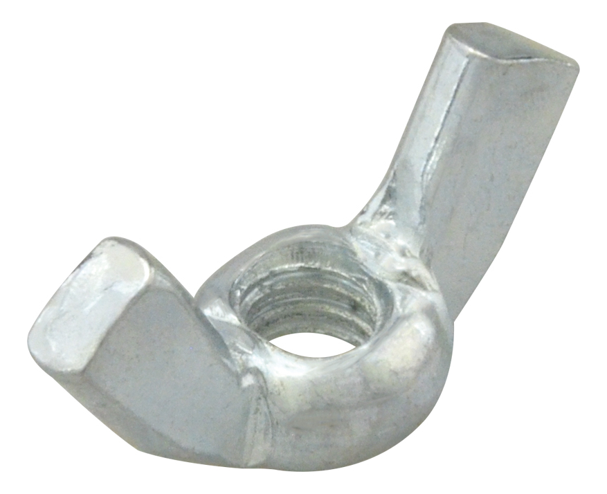 TUERCA MARIPOSA DE ACERO GALV. 1/8" UNC (100 PIEZAS)