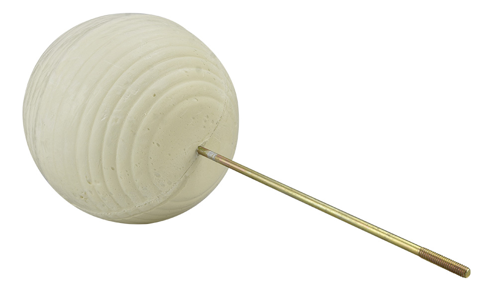 [GM-14FLOTAD004SM] FLOTADOR DE POLIURETANO # 8 CON VARILLA TROPICALIZADA DE 1/4" A-04