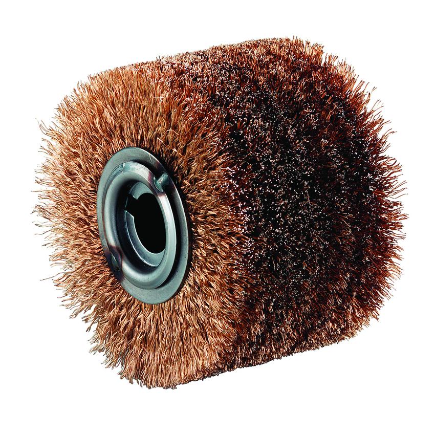 Cepillo Redondo Acero 100x70mm