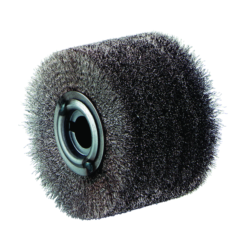 CEPILLO REDONDO DE ACERO INOX.100X70MM 623503000