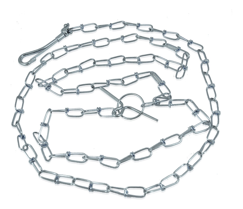 CADENA PARA PERRO MANGO "T" 3.5MMX1.83M