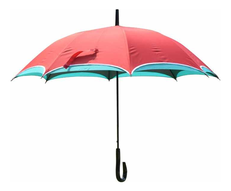 Paraguas 16 varillas doble tela 82 cm 48 PZ