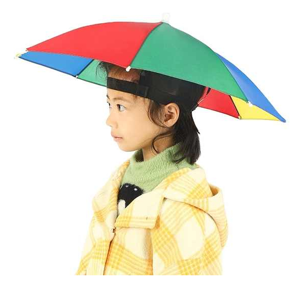 Sombrilla Para la Cabeza 30 CM 200 Pz