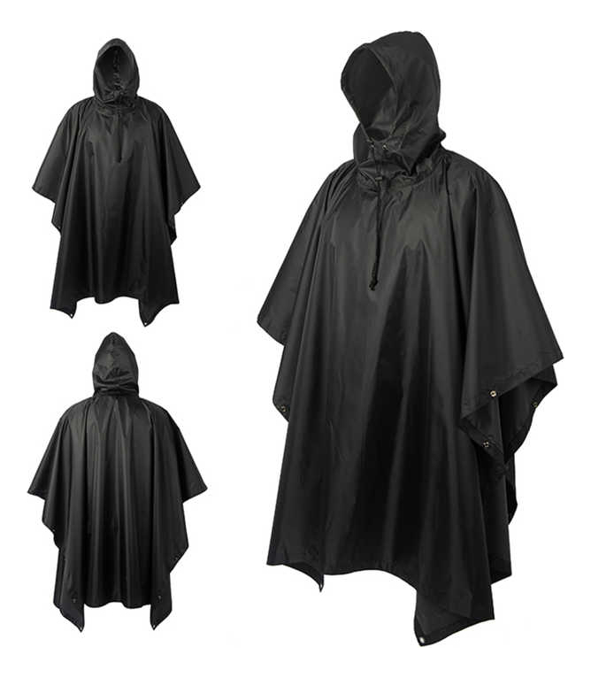 [EB-UB8157] Impermeable poncho grueso 146x100 cm 50 PZ
