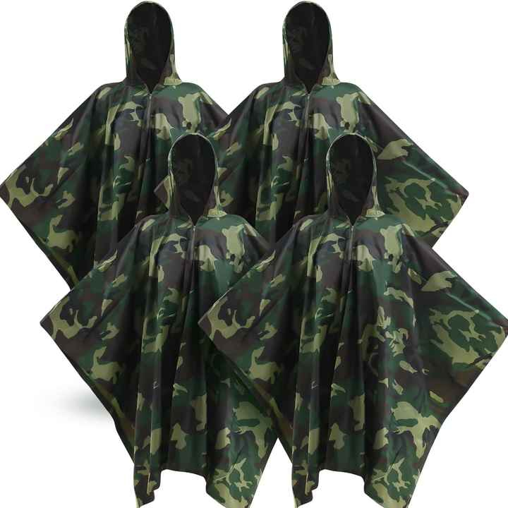 Poncho Para Lluvia 145x100 CM 50 Pz