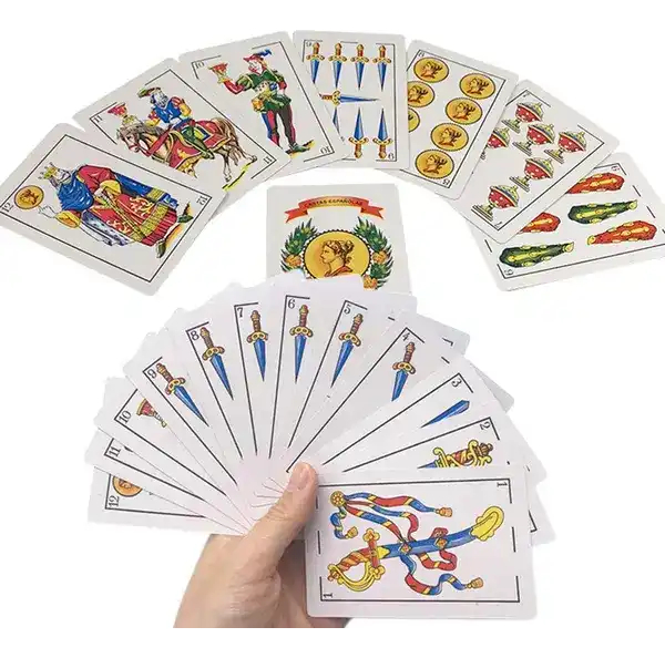 [EB-TY359977] Cartas españolas en caja de cartón 6.5x9.5x5 cm 288PZ weisco