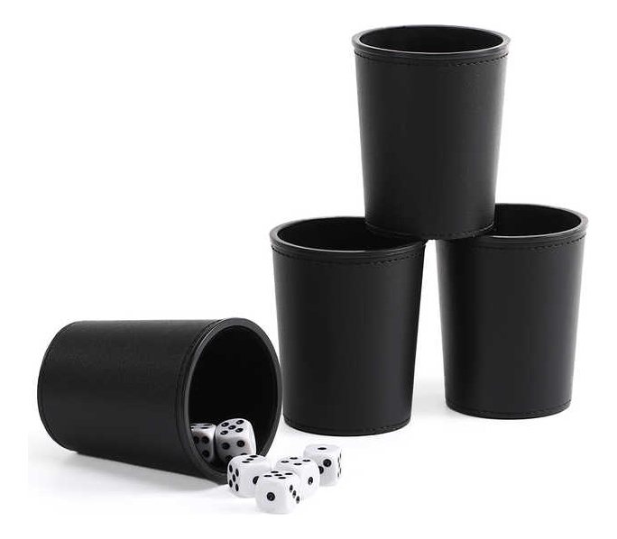 Juego de Dados 5 en Vaso 1.3 CM 144PZ Weisco.mx