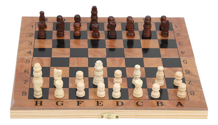 [EB-SP64877] Juego de ajedréz 3 en 1 24x12.2x3.2 cm 90PZ