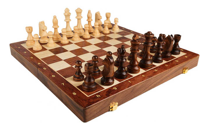 Juego de Ajedréz 35x35 CM 42PZ Weisco.mx