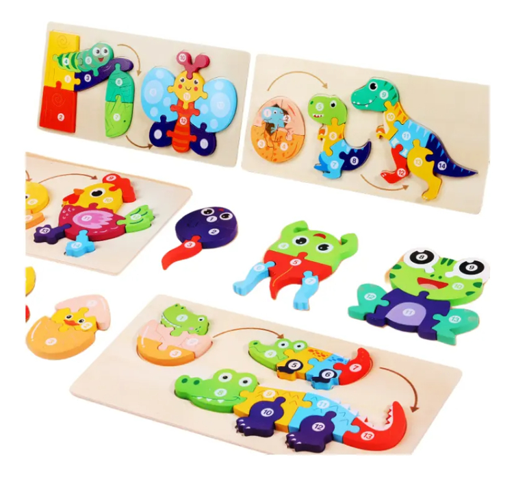 [EB-TY359175] Juego Didáctico, Ciclo de Vida 30x15 CM 120pz