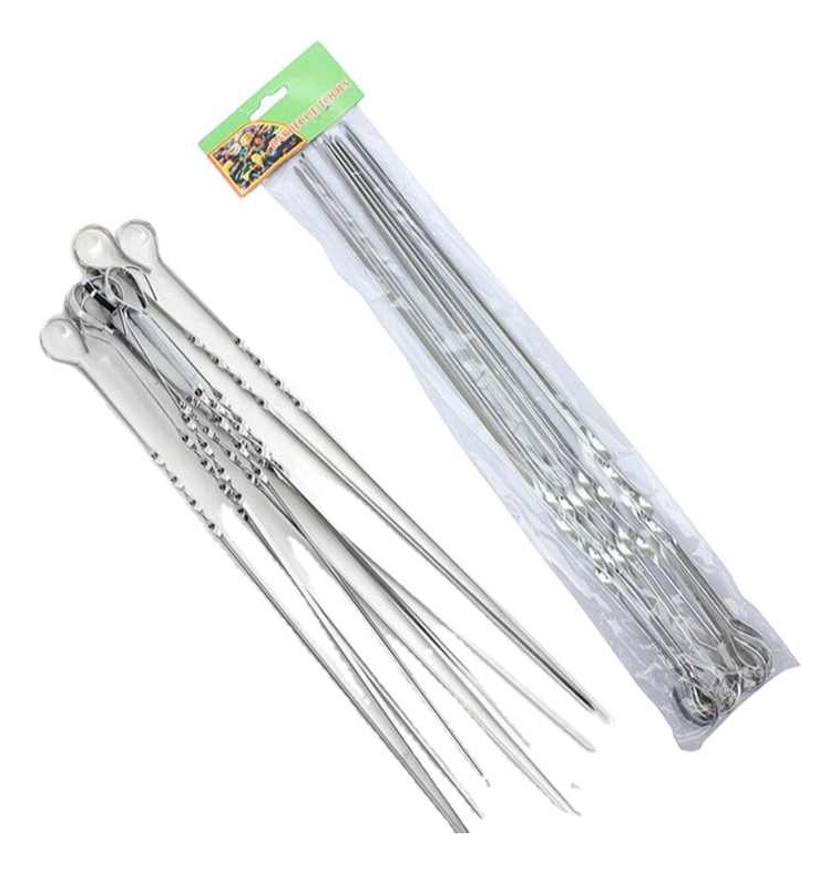 Varilla para Brocheta Metálica 10" 36cm (100 Pzas)