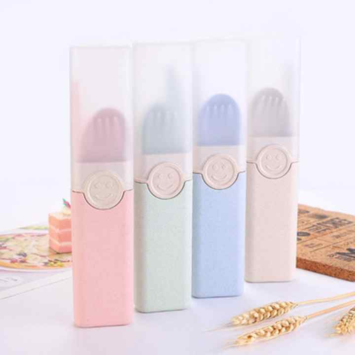 [EB-KC48986] Cubiertos de trigo con estuche 3 4x22 cm 200PZ  WEISCO.MX