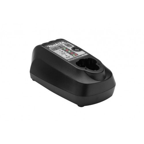 Cargador Makita DC10WB Original para Baterías de Litio 7.2V y 12V Max - Modelo 630663-4 Compatible con BL1013 y BL1014 - Carga Rápida 50 min