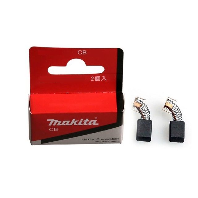 Carbones Makita CB-408 CB-325 CB-303 Originales y Genéricos - Escobillas para Rotomartillo HR2470, Lijadora BO5041 y Sierra Circular - 1 Par