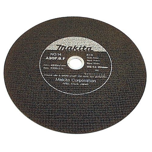 Disco de Corte para Metal Makita 14" (355mm) Gris Original B-30514 - Disco Abrasivo para Tronzadora de Metales - Corte Rápido y Seguro